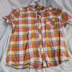 Divided button up XL